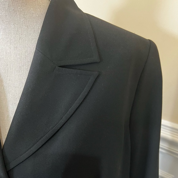 H&M, Single Breasted 3/4 Length Black Tailored Classic Topper/Blazer. - Picture 4 of 15